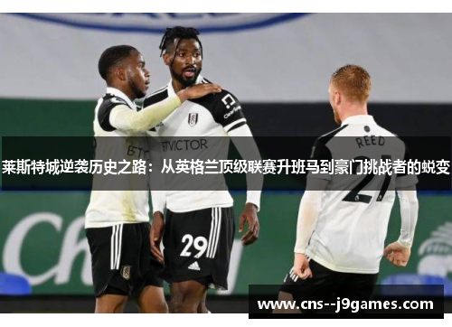 莱斯特城逆袭历史之路：从英格兰顶级联赛升班马到豪门挑战者的蜕变